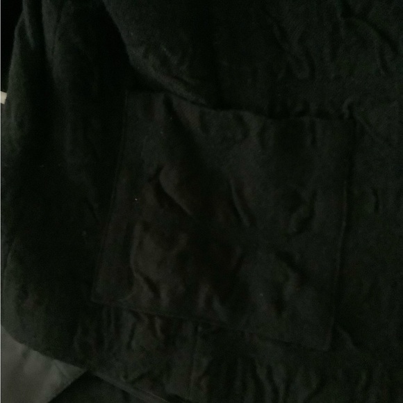 Black Textured Women's Blazer by enrica - Picture 4 of 8